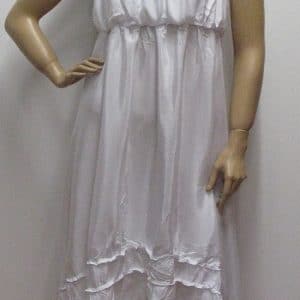 Mira Mia_Hvid kjole - Størrelse: Medium