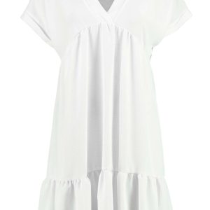 Dame kjole - Hvid - Størrelse XS