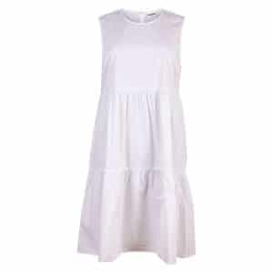 Dame kjole - Hvid - Størrelse 48