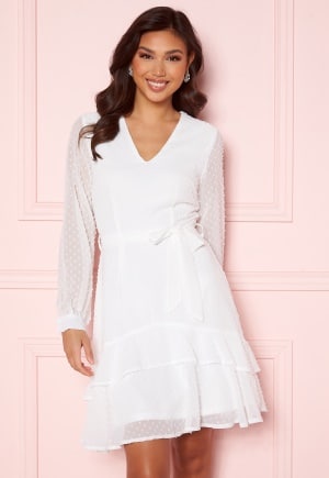 Sisters WD Dress 115 Cream XL - Hvid Kjole