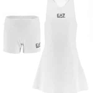 EA7 Kjole m. Shorts - Hvid - 12 år (152) - EA7 Kjole