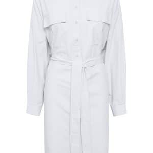 Gestuz Staliagz Shirt Kjole Hvid, Størrelse: 34, Farve: Hvid, Dame