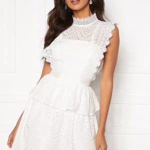 Moments New York Olivia Crochet Dress White 32