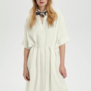 Soaked In Luxury Slrosaline Skjorte Kjole 6003 11, Farve: Hvid, Størrelse: XS, Dame