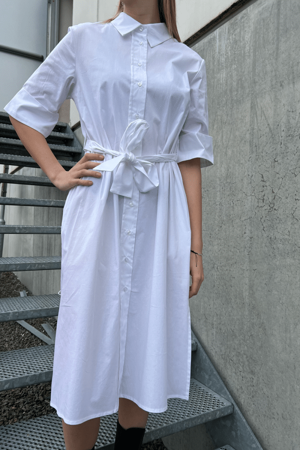 LeaIR Dress - White - irréel - Hvid One Size