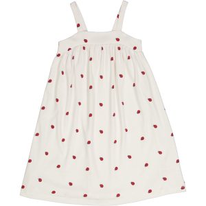 Ladybird kjole - Balsam cream/Apple red/Night blue - 104