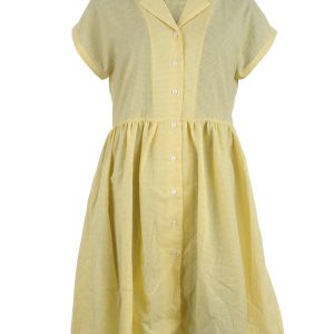 Grunt kjole, Jane, yellow - 176,XL / 16år
