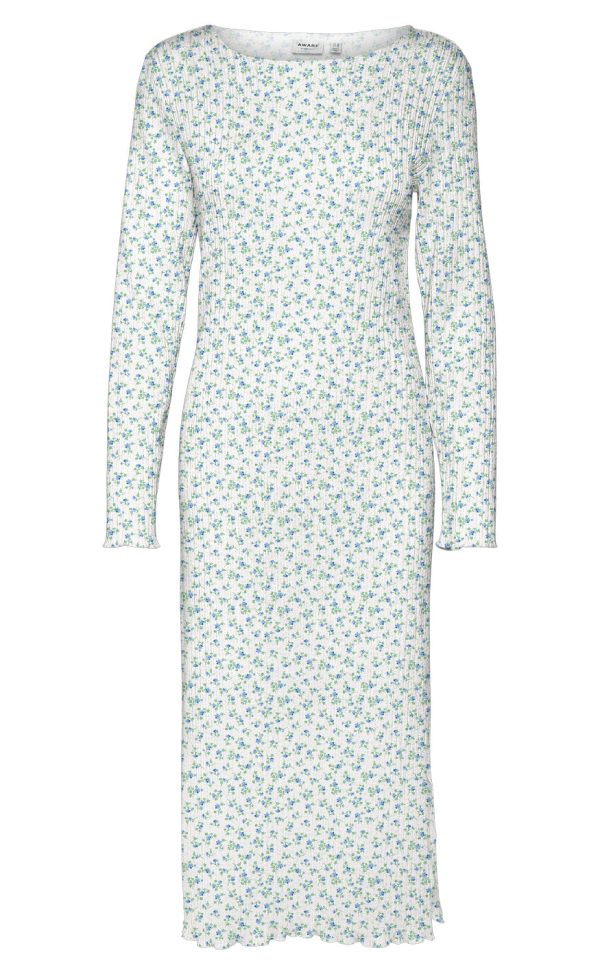 Vero Moda Kjole - Julia - Snow White w. Baby Blue