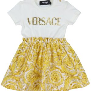 Versace Kjole - Hvid/Guld