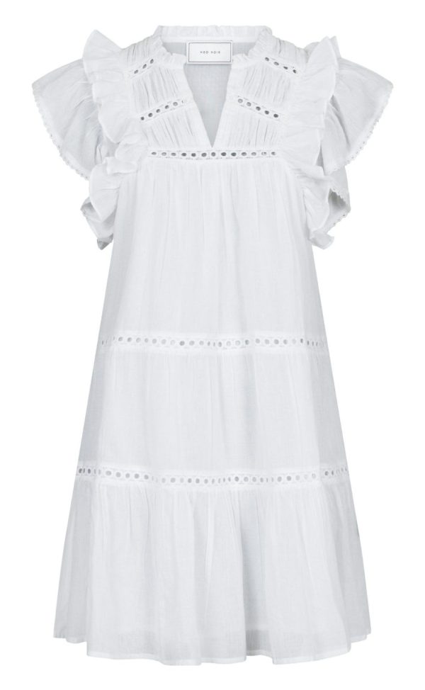 Neo Noir Kjole - Jamma S Voile - White