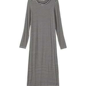 Sofie Schnoor Kjole - Rib - Facita - Navy Striped