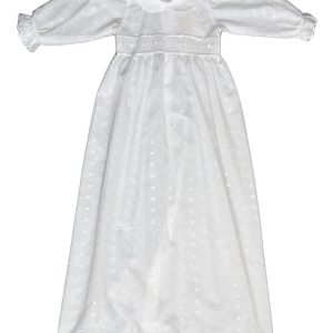 Dåbskjole Broderi Angelise - Jocko - Hvid