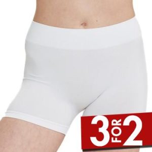 Decoy Seamless Hotpants Hvid X-Large Dame