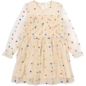 Narian LS Kjole - WHITE SWAN - 92
