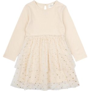Nia LS Kjole - WHITE SWAN - 104