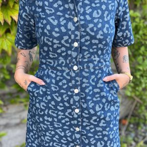 Noella Kjole - Benita - Mid Blue Wash
