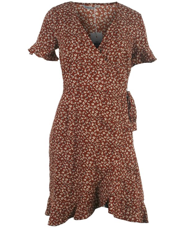 Only kjole, Olivia, henna - 176 - S+ - 36