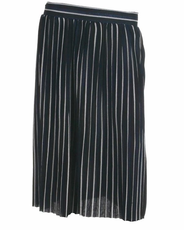 Only plissé skirt, Hildur, navy - 182 - M+ - 38