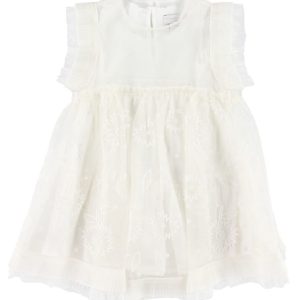 Stella McCartney Kids Kjole - Hvid m. Blomster