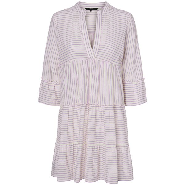 Vero Moda dame kjole VMHEli - Snow White Lavendula