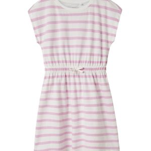 Name It Kjole - Noos - NkfMie - Pink Frosting/Y/D Stripes
