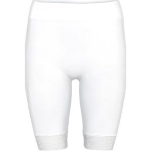 Decoy Long Shorts With Lace Hvid X-Large Dame