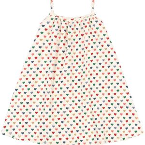 Konges Sløjd Kjole - Strap - Coeur Color/Hjerter
