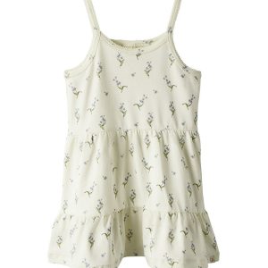Lil' Atelier Kjole - NmfGayo - Coconut Milk/Forget Me Not