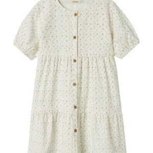 Lil' Atelier Kjole - NmfHailey - Coconut Milk