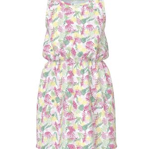 Name It Kjole - NkfVigga - Bright White/Tropic