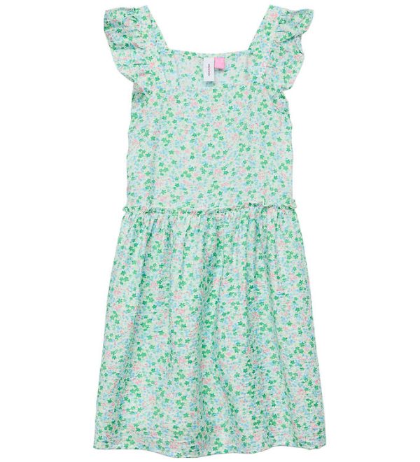 Vero Moda Girl Kjole - VmIris - Cloud Dancer/Ditsy