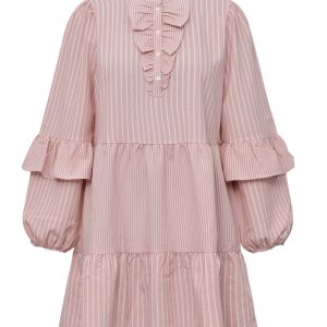 A-View - Kjole - Karin Dress - Rose/White
