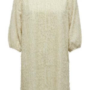 JDY - Kjole - JDY King 3/4 Short Dress - Whitecap Gray