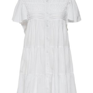 JDY - Kjole - Naya S/S Shirt Dress - Cloud Dancer