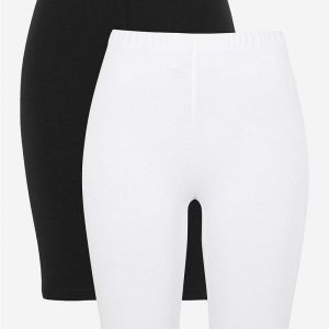 Komfortable cykelshorts i økologisk bomuld Tindra 2-pack