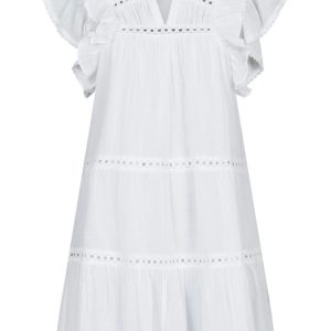 Neo Noir - Kjole - Jamma S Voile Dress - White
