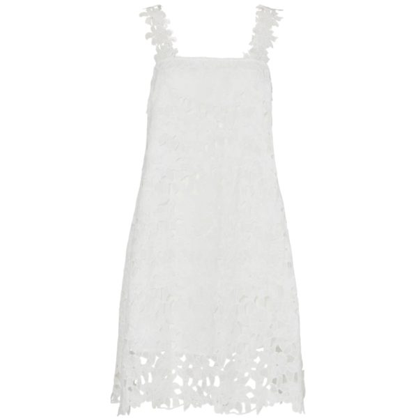 PIECES DAME KJOLE PCMARISA - Bright White