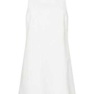 Pieces - Kjole - Josella SL O-Neck Short Dress - Bright White