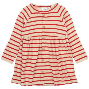 The New Siblings Kjole - Strik - TnstNat - Poppy Red Striped