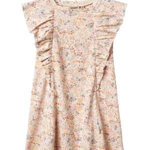 Wheat Kjole - Ruffle - Shirley - Bright Flowers