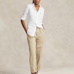 Knit Cotton Oxford Shirt
