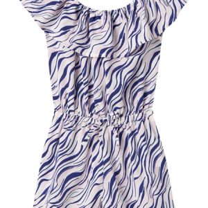 NAME IT Kortærmet Playsuit Vinaya Bright White