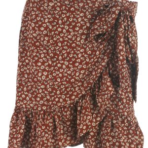 Only skirt, Olivia, henna - 194 - XL+ - 42