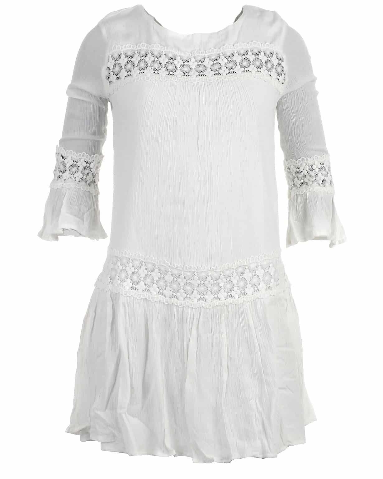 Only kjole, Tyra, råhvid - 176 - S+ - 36