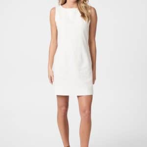 Bruna Ramie kjole - Off White