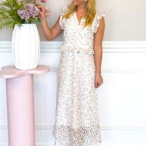 Loved by Lykke - Kjole - Christina Dress - Rose Flowers