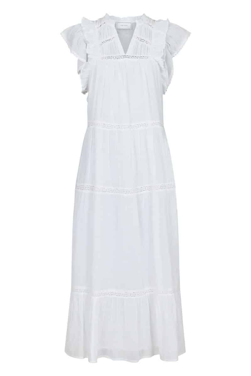 Neo Noir - Kjole - Ankita S Voile Dress - White
