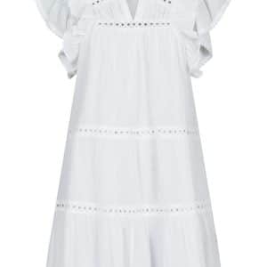 Neo Noir - Kjole - Jamma S Voile Dress - White