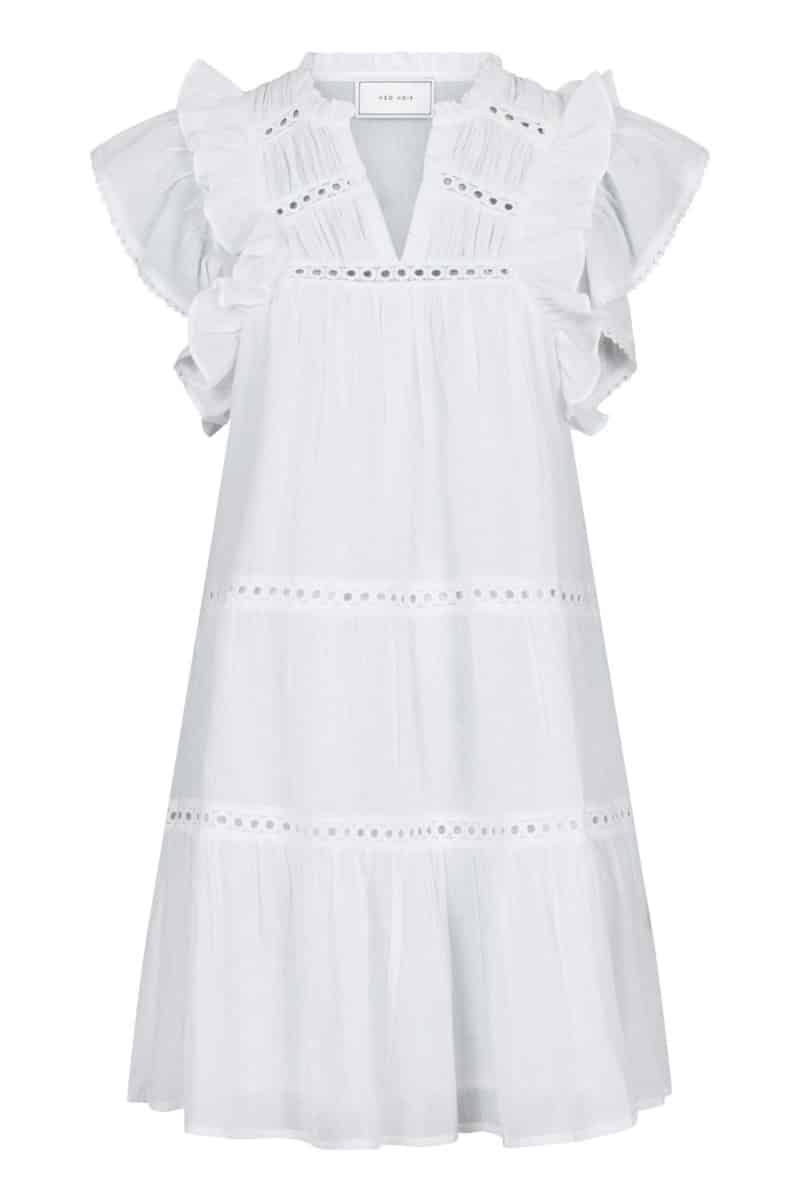 Neo Noir - Kjole - Jamma S Voile Dress - White
