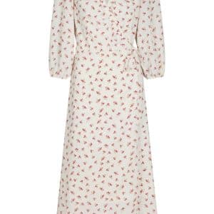 Neo Noir - Kjole - Malinga Simple Flower Dress - Red